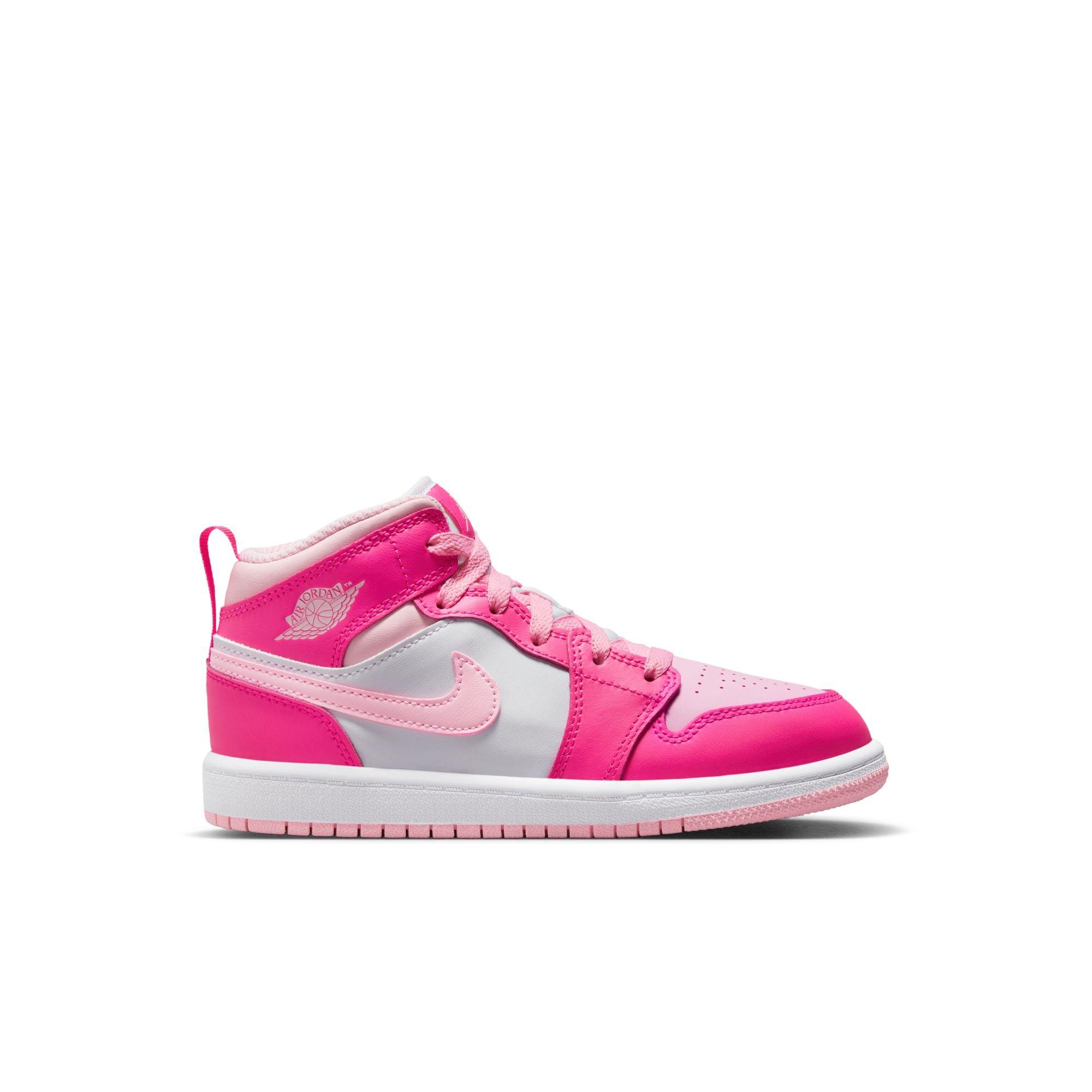 Retro 1 hot sale pink white